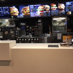 McDonald's - Counter and menu boards