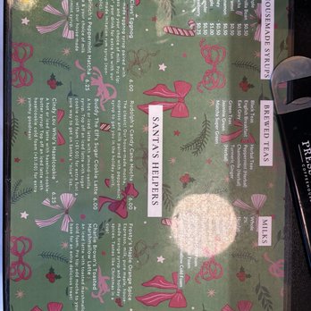 Press & Moka - Holiday seasonal menu - Coffee & Tea Near Me - Irvine, California