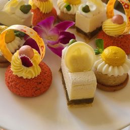 Desserts looked better than they tasted. The best was a complimentary slice of coconut cake I received for my birthday, that was delish! Desserts looked better than they tasted. The best was a complimentary slice of coconut cake I received for my birthday, that was delish!