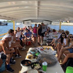 Buffalo Pedal Tours - The saloon boat is perfect for weddings, corporate functions and bachelor parties.
