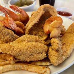 Catfish and shrimp Catfish and shrimp