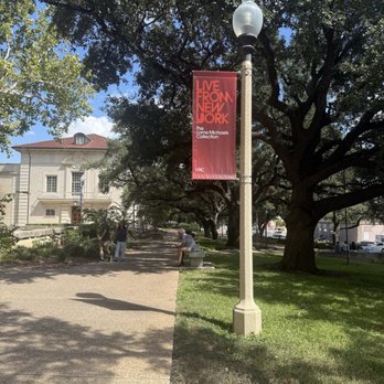 Harry Ransom Center - Banner promoting Lorne Michaels Collection exhibition - Museums Near Me - Austin, Texas