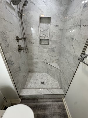 Bathroom Remodeling - At S&P Construction Solutions, we specialize in transforming bathrooms into beautiful, functional spaces that fit your style and needs. Whether you're dreaming of a modern spa-like retreat or a classic, timeless design, our expert team delivers high-quality bathroom remodels that combine elegance and practicality. From custom showers and upgraded vanities to new tile work and efficient fixtures, we handle every aspect of the remodel with precision and care. We focus on using durable materials and cutting-edge designs to ensure your new bathroom stands the test of time. Serving Harmony, PA, and the surrounding areas, S&P Construction Solutions is your go-to partner for creating the perfect bathroom oasis. Let us turn your vision into reality! Bathroom Remodeling - At S&P Construction Solutions, we specialize in transforming bathrooms into beautiful, functional spaces that fit your style and needs. Whether you're dreaming of a modern spa-like retreat or a classic, timeless design, our expert team delivers high-quality bathroom remodels that combine elegance and practicality. From custom showers and upgraded vanities to new tile work and efficient fixtures, we handle every aspect of the remodel with precision and care. We focus on using durable materials and cutting-edge designs to ensure your new bathroom stands the test of time. Serving Harmony, PA, and the surrounding areas, S&P Construction Solutions is your go-to partner for creating the perfect bathroom oasis. Let us turn your vision into reality!