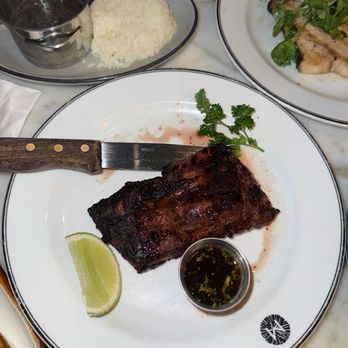 Marabu Restaurant - Burnt skirt steak - Cuban Near Me - Miami, Florida