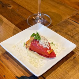 Piquillo Pepper Stuffed with Adobo Chicken @tiffhuangry Piquillo Pepper Stuffed with Adobo Chicken @tiffhuangry