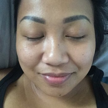 Beauty Bliss - Sorry... don't mind the ugly face but... those eyebrows tho!!!! Dangggggg!!!  looks natural... but it's tatted!! Yay me!! - Tattoo Near Me - Honolulu, Hawaii
