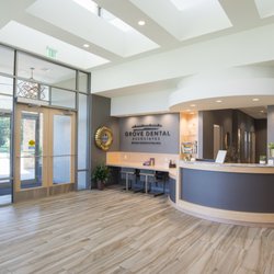 Grove Dental Associates - Lobby Entrance and check-in station