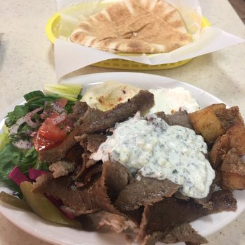 Cedars Restaurant - Gyro Plate - Lebanese Near Me - Memphis, Tennessee
