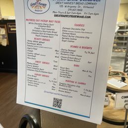 Spring Bake Schedule