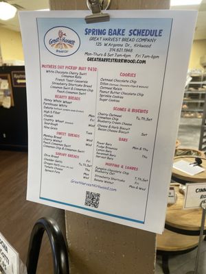 Menu photo 3 Great Harvest Kirkwood, MO
