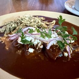 Enchiladas con pollo Enchiladas con pollo