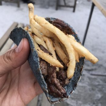 Parklife - Carne Asada Taco with Fries - Bars Near Me - Brooklyn, New York