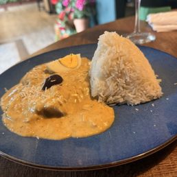 Aji De Gallina with White Rice