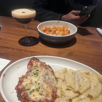 North Italia - Chicken Parmesan and Spicy Rigatoni Vodka - Italian Near Me - Birmingham, Alabama North Italia - Chicken Parmesan and Spicy Rigatoni Vodka - Italian Near Me - Birmingham, Alabama