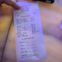 Mysterious service charge that can't be explained by hotel staff. Mysterious service charge that can't be explained by hotel staff.
