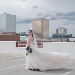 Princess in the big city! Kenneth Winston beading is amazing!
