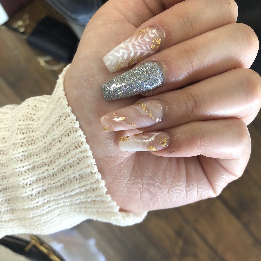 Vy's Nails - Acrylic full set w/ design by Michael - Nail Salons Near Me - San Leandro, California Vy's Nails - Acrylic full set w/ design by Michael - Nail Salons Near Me - San Leandro, California