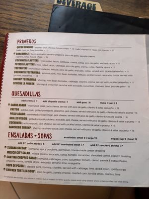 Menu photo 2 La Puerta San Diego, CA Menu photo 2 La Puerta San Diego, CA
