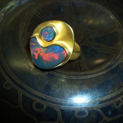 Goldschmiede Michaela Kusche - Ring,Gold,Opal