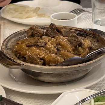 Jade Seafood Restaurant - Beef tendon and brisket. We ordered one more dish from ala carte - Seafood Near Me - Richmond, British Columbia