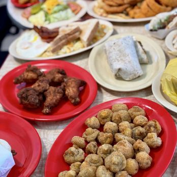 Steve's Jr Burgers - Fried Mushrooms - Burgers Near Me - Hemet, California