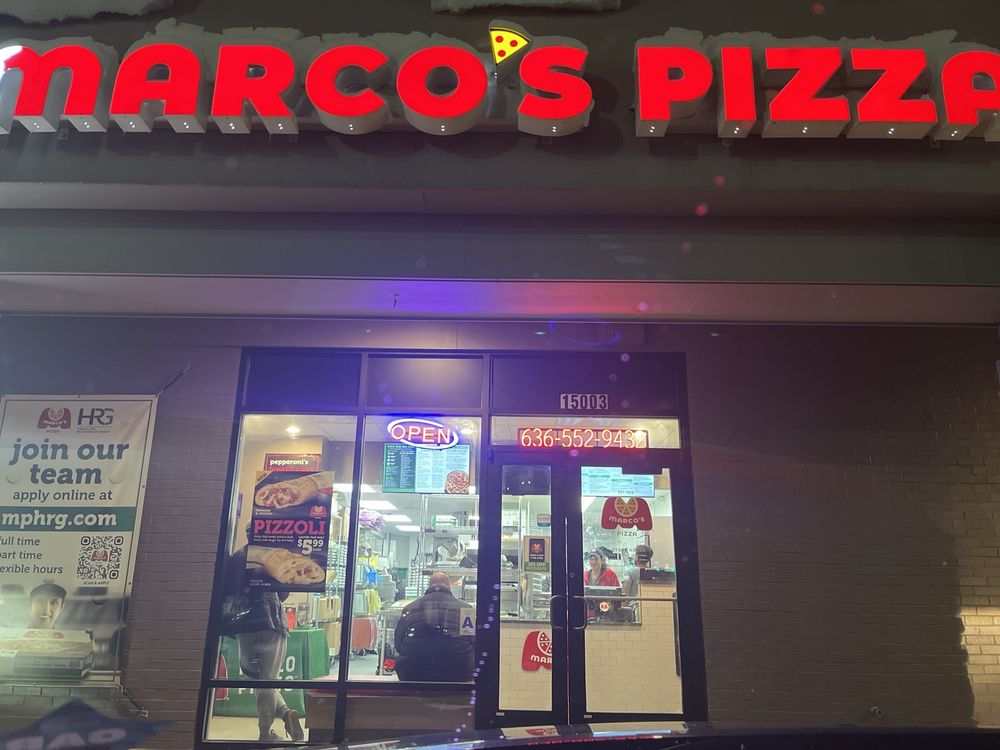 MARCO’S PIZZA Updated May 2024 15003 Manchester Rd, Ballwin