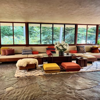 Fallingwater - All original and donated by Edgar Kaufman (the son of the only owners) - Landmarks & Historical Buildings Near Me - Mill Run, Pennsylvania