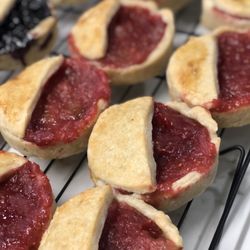 Blueberry pies and Rhubarb ans raspberry Pies!