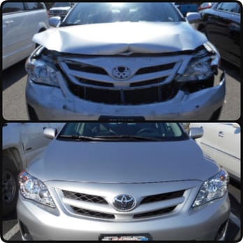 Yucaipa Auto Collision - Before and after collision repair on a Toyota Camry - Body Shops Near Me - Yucaipa, California Yucaipa Auto Collision - Before and after collision repair on a Toyota Camry - Body Shops Near Me - Yucaipa, California