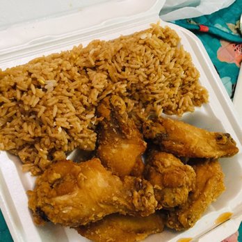 Wok D'lite - Chicken wings and fried rice. - Chinese Near Me - Houston, Texas