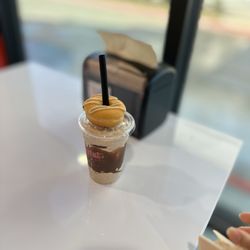Yonutz - Milkshake cup which is smaller than the napkin holder and costs 13$
