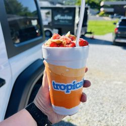Mackies Shave Ice - Strawberry shortcake shaved ice
