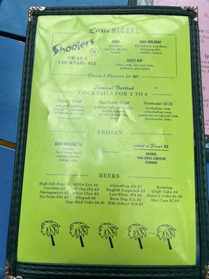 Menu photo 8 Little Nickel Richmond, VA