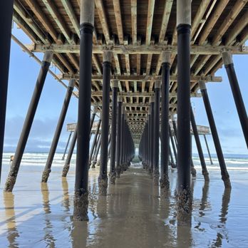 Pismo Beach Pier - Under the pier - Local Flavor Near Me - Pismo Beach, California