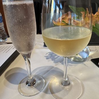 Magnolias - final drinks! Brut Rose and the Sauvignon Blanc - Southern Near Me - Charleston, South Carolina Magnolias - final drinks! Brut Rose and the Sauvignon Blanc - Southern Near Me - Charleston, South Carolina