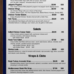 Coyote Pub & Grill - Menu