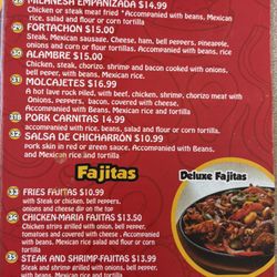 La Veracruzana Thomasville - Menu pg 3