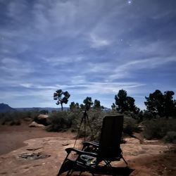 Zion Jeep Tours - Phone makes it brighter but it was pitch black!