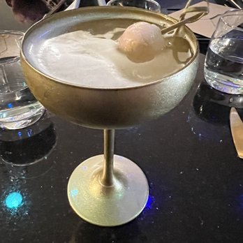 Sainte-George Restaurant - Lychee martini - Modern European Near Me - St. Augustine, Florida