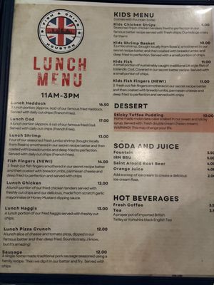 Menu photo 3 Fish and Chips Houston Kemah, TX Menu photo 3 Fish and Chips Houston Kemah, TX