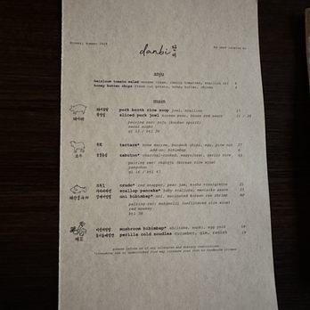Danbi - Menu 9/2024 - Korean Near Me - Los Angeles, California Danbi - Menu 9/2024 - Korean Near Me - Los Angeles, California