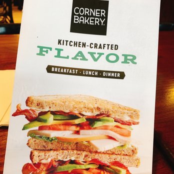 Corner Bakery Cafe - Menu front - Breakfast & Brunch Near Me - Tukwila, Washington