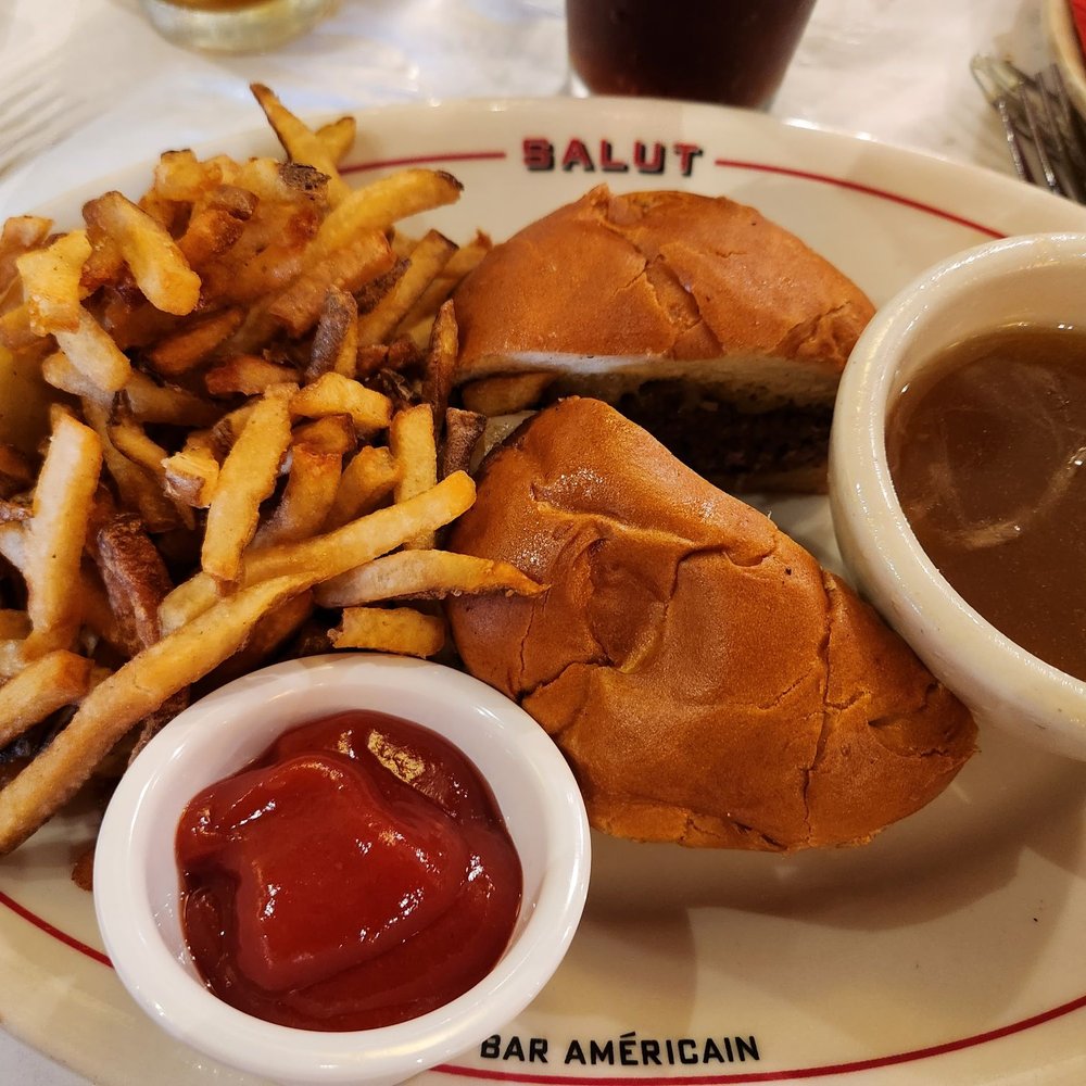 Ze French Onion Soup Burger. A++ Ze French Onion Soup Burger. A++