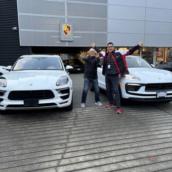 Porsche Centre Vancouver - Taking delivery of my new Macan. Trade in on the left new Macan on the right. Life is good - Car Dealers Near Me - Vancouver, British Columbia Porsche Centre Vancouver - Taking delivery of my new Macan. Trade in on the left new Macan on the right. Life is good - Car Dealers Near Me - Vancouver, British Columbia