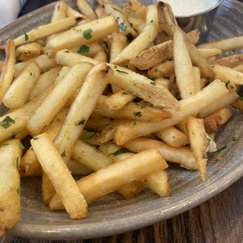 Copper Vine Inn - Close up on glorious fries - Wine Bars Near Me - New Orleans, Louisiana