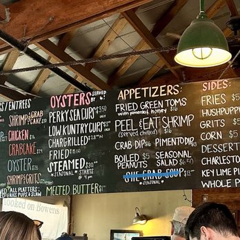 Bowen's Island Restaurant - Menu - Seafood Near Me - Charleston, South Carolina Bowen's Island Restaurant - Menu - Seafood Near Me - Charleston, South Carolina