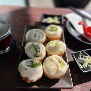 Brochette Dumpling - 20. Special House Pan-fried Pork Bao () (6 pcs) - Dim Sum Near Me - San Francisco, California