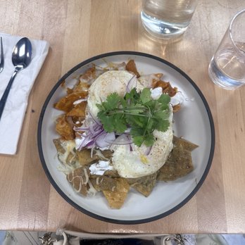 SeD Cocina - Chilaquiles with over easy eggs!! - Mexican Near Me - Montclair, California SeD Cocina - Chilaquiles with over easy eggs!! - Mexican Near Me - Montclair, California
