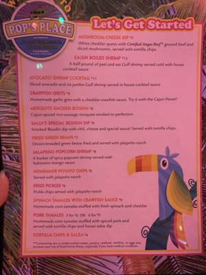 Menu photo 8 Pops Place Texarkana, AR Menu photo 8 Pops Place Texarkana, AR