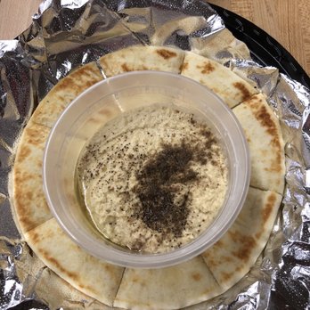 Gyro Guys - Webster - Hummus and warmed pita breads - Mediterranean Near Me - Webster, Texas Gyro Guys - Webster - Hummus and warmed pita breads - Mediterranean Near Me - Webster, Texas